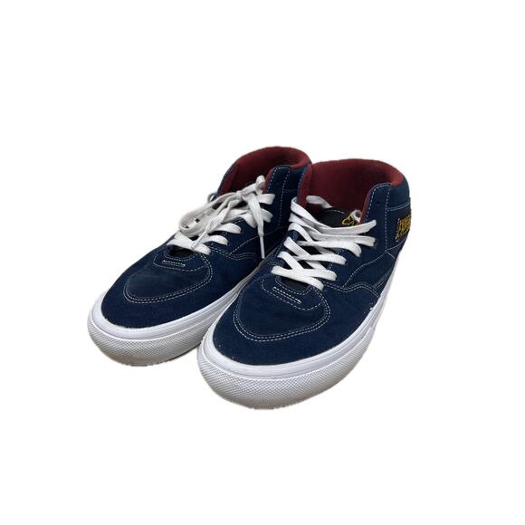 Vans Half Cab Blue Red Skate Shoes Mens 10 - Picture 1 of 7
